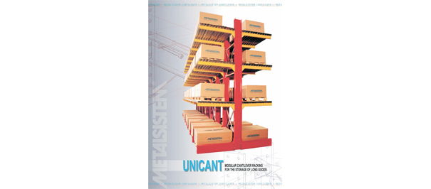 Catalogue Rayonnages metalliques Catilever Unicant