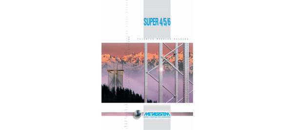 Catalogue Rayonnages Métalliques Super 4/5/6 Metalsistem